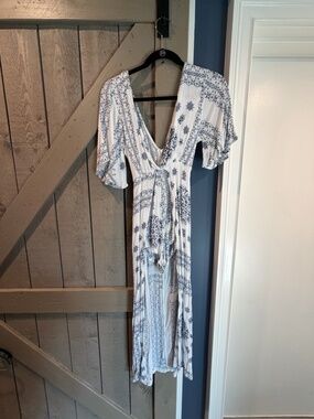 LF In My Daydreams Boho Romper/Maxi Dress